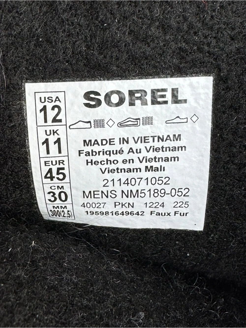Sorel men 1964